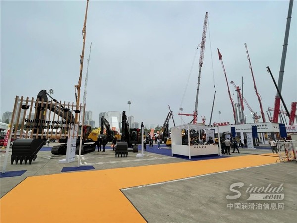 2023長沙國際工程機(jī)械展覽會展臺風(fēng)采：沃爾沃重工