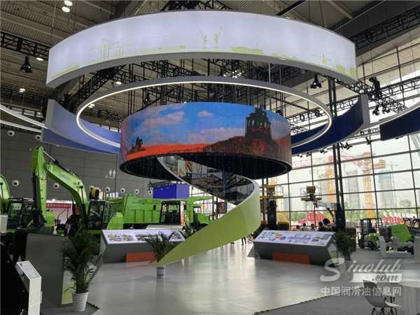 2023長沙國際工程機(jī)械展覽會展臺風(fēng)采：柳工