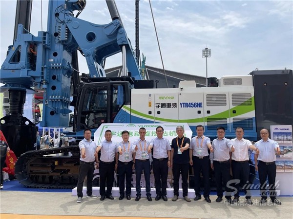 2023長沙國際工程機(jī)械展覽會(huì)展臺(tái)風(fēng)采：宇通重裝