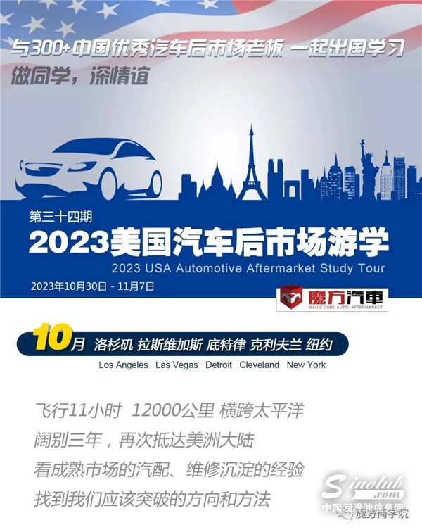【美國】汽車后市場游學+汽配出海 趕緊補位~