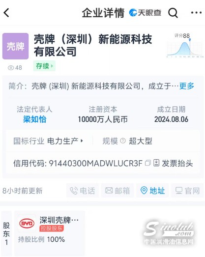 殼牌、比亞迪共同成立新公司！