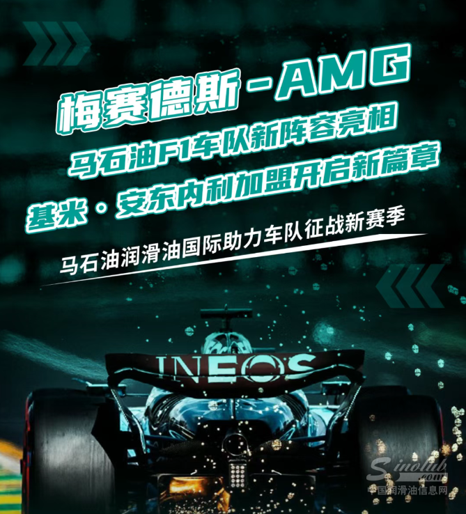 梅賽德斯-AMG馬石油F1車隊新陣容亮相，基米·安東內(nèi)利加盟開啟新篇章