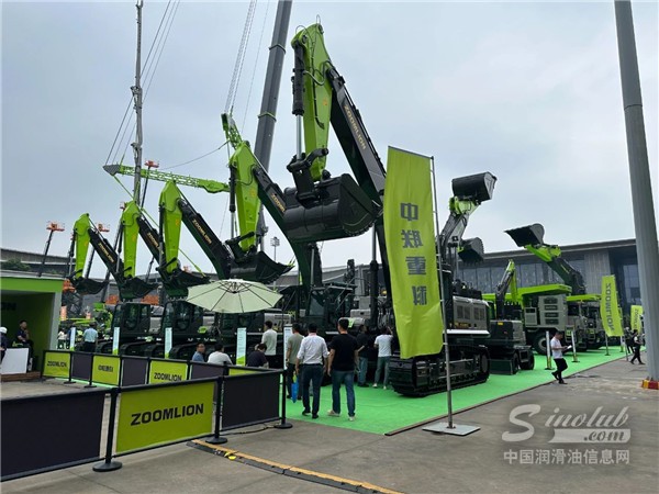 2025長沙國際工程機械展展臺風采：中聯(lián)重科