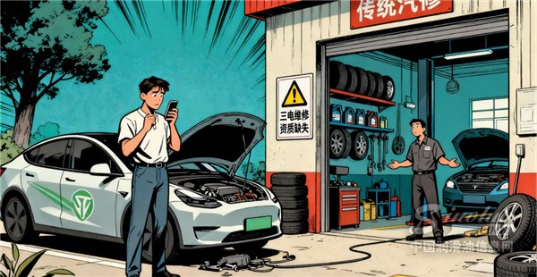 雙節(jié)新能源維保爆單！多數(shù)門店卡在“三電”維修門外