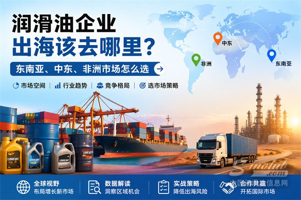 潤滑油企業(yè)出海該去哪里？東南亞、中東、非洲市場怎么選