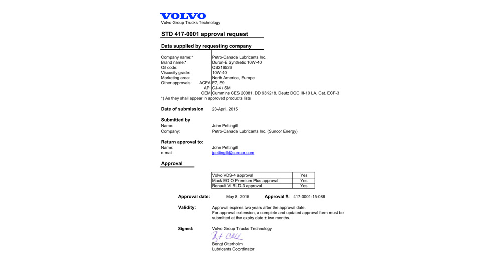 Volvo DESyn14