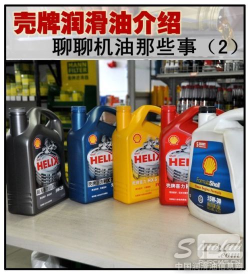 殼牌潤滑油介紹