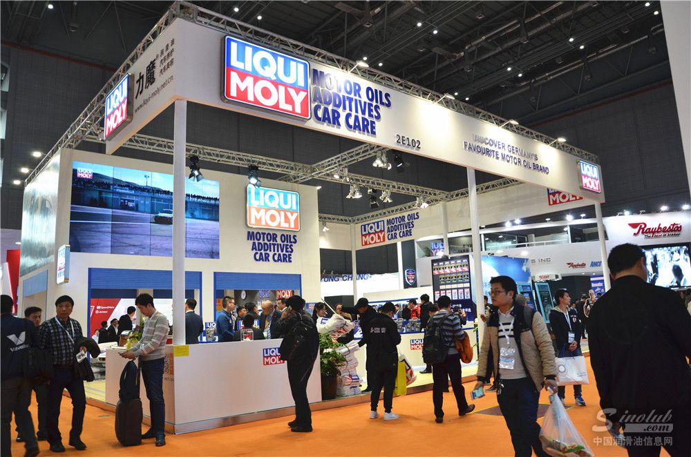 2016上海法蘭克福汽配展——LIQUI MOLY力魔潤滑油展臺風(fēng)采