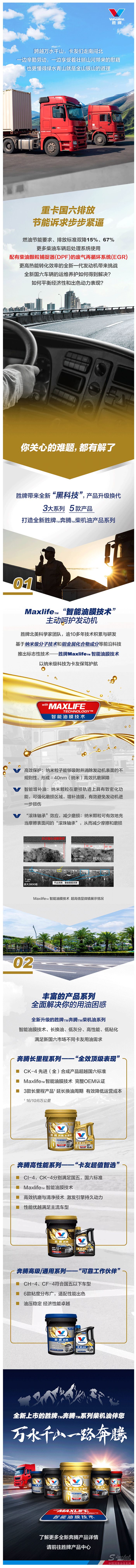 勝牌全新奔騰柴機油產(chǎn)品線隆重上市