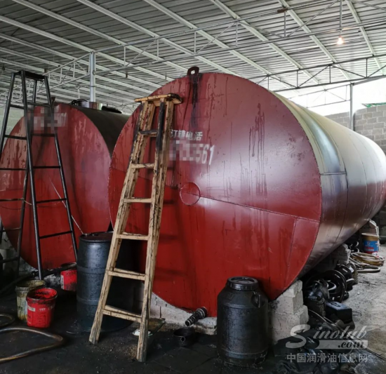 廣西桂林查獲非法處置廢機(jī)油600余噸